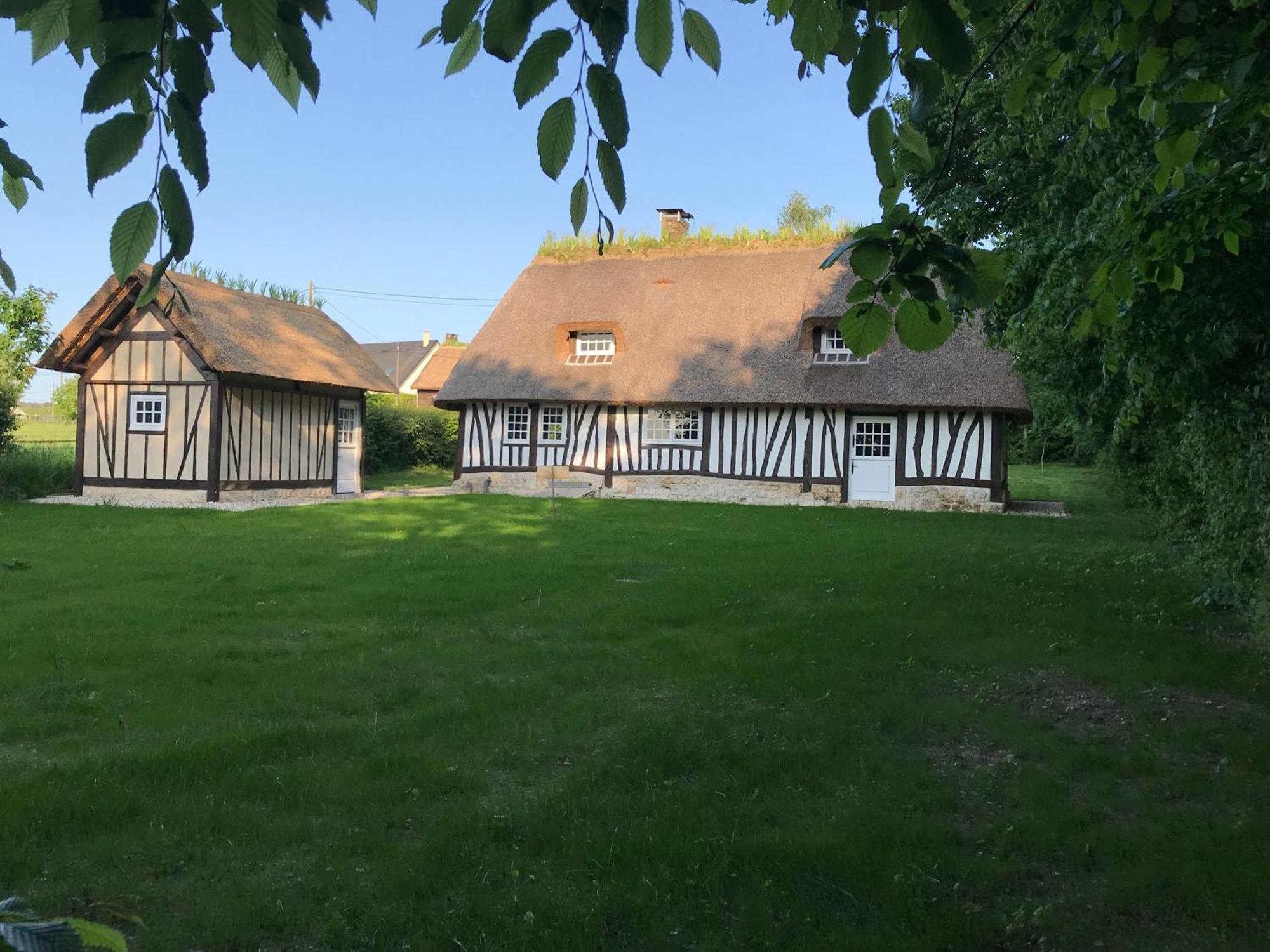 La Gloriette Gite Situe Dans La Propriete Dun Magnifique Manoir Vatteville 外观 照片
